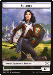 Copy // Soldier Double-Sided Token [Double Masters Tokens] | Shuffle n Cut Hobbies & Games