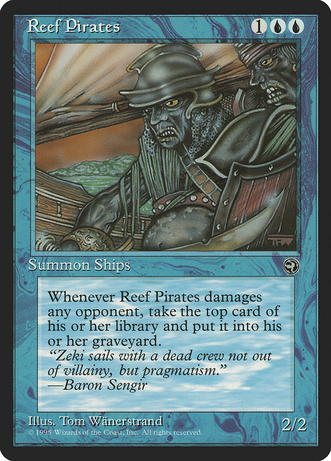 Reef Pirates (Baron Sengir Flavor Text) [Homelands] | Shuffle n Cut Hobbies & Games