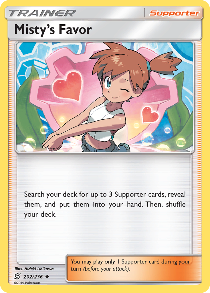 Misty's Favor (202/236) [Sun & Moon: Unified Minds] | Shuffle n Cut Hobbies & Games