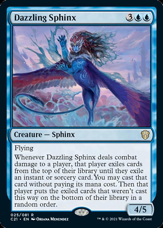 Dazzling Sphinx [Commander 2021] | Shuffle n Cut Hobbies & Games