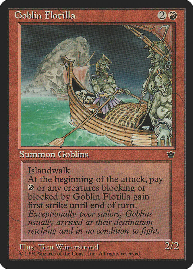 Goblin Flotilla [Fallen Empires] | Shuffle n Cut Hobbies & Games