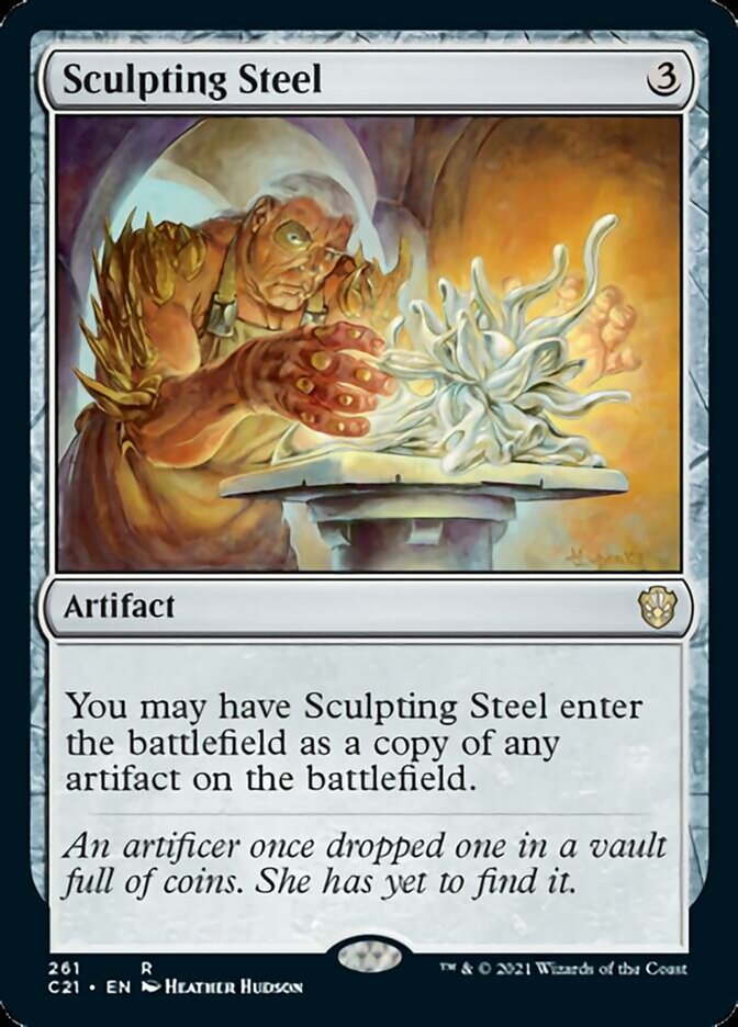 Sculpting Steel [Commander 2021] | Shuffle n Cut Hobbies & Games