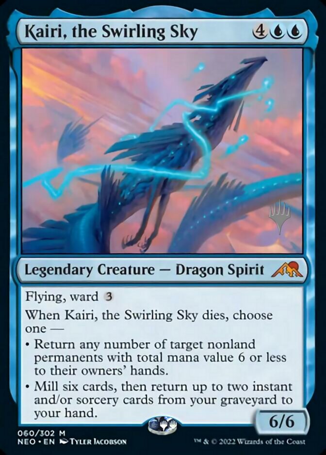 Kairi, the Swirling Sky (Promo Pack) [Kamigawa: Neon Dynasty Promos] | Shuffle n Cut Hobbies & Games