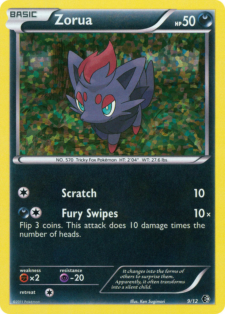 Zorua (9/12) [McDonald's Promos: 2011 Collection] | Shuffle n Cut Hobbies & Games