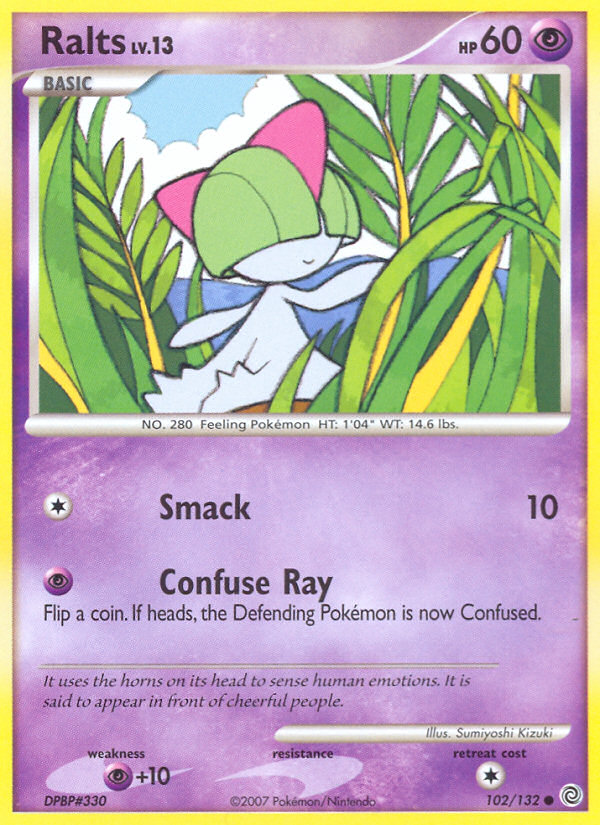 Ralts (102/132) [Diamond & Pearl: Secret Wonders] | Shuffle n Cut Hobbies & Games