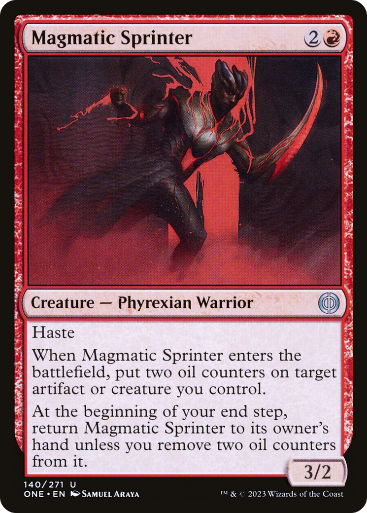 Magmatic Sprinter [Phyrexia: All Will Be One] | Shuffle n Cut Hobbies & Games