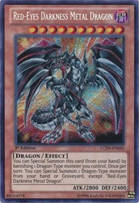 Red-Eyes Darkness Metal Dragon [LCJW-EN050] Secret Rare | Shuffle n Cut Hobbies & Games