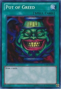 Pot of Greed [LCJW-EN061] Secret Rare | Shuffle n Cut Hobbies & Games