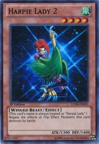 Harpie Lady 2 [LCJW-EN091] Super Rare | Shuffle n Cut Hobbies & Games