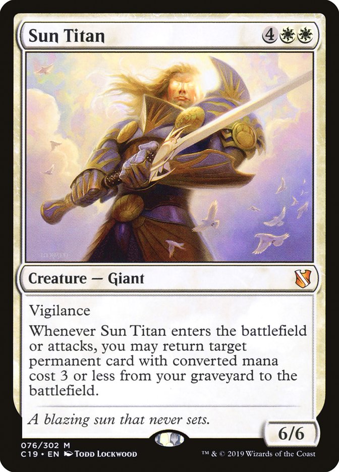 Sun Titan [Commander 2019] | Shuffle n Cut Hobbies & Games