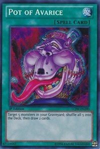 Pot of Avarice [LCJW-EN290] Secret Rare | Shuffle n Cut Hobbies & Games