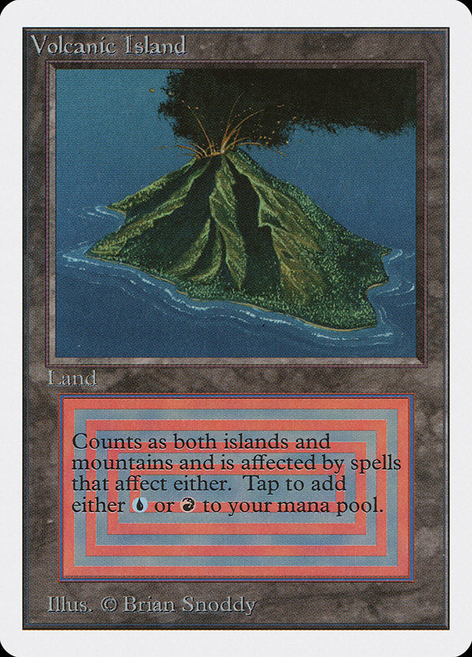 Volcanic Island [Unlimited Edition] | Shuffle n Cut Hobbies & Games