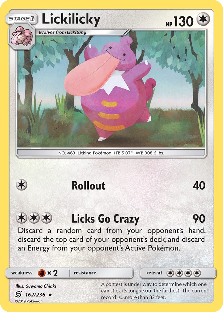 Lickilicky (162/236) [Sun & Moon: Unified Minds] | Shuffle n Cut Hobbies & Games