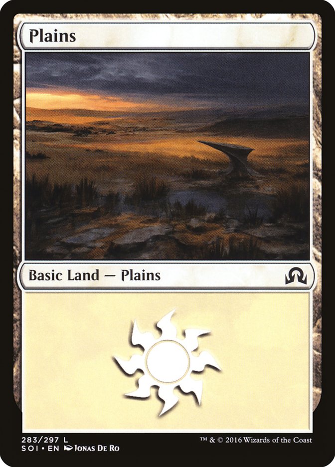 Plains (283) [Shadows over Innistrad] | Shuffle n Cut Hobbies & Games