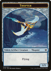 Goat // Thopter Double-Sided Token [Commander 2016 Tokens] | Shuffle n Cut Hobbies & Games