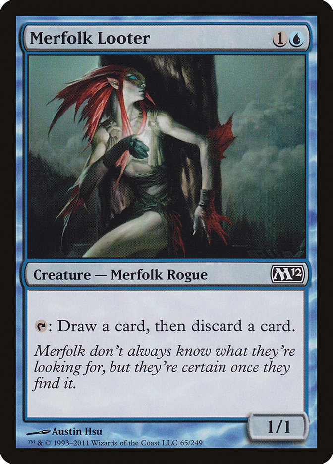 Merfolk Looter [Magic 2012] | Shuffle n Cut Hobbies & Games