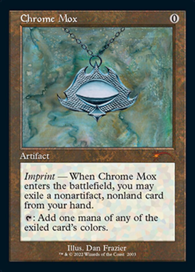 Chrome Mox (Retro) [Secret Lair 30th Anniversary Countdown Kit] | Shuffle n Cut Hobbies & Games