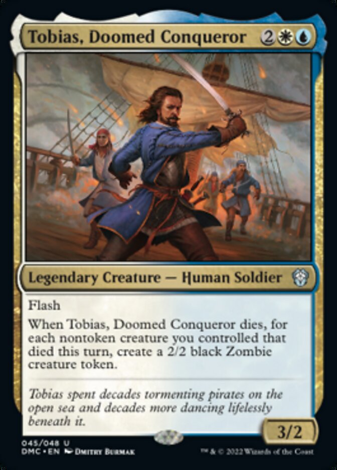 Tobias, Doomed Conqueror [Dominaria United Commander] | Shuffle n Cut Hobbies & Games