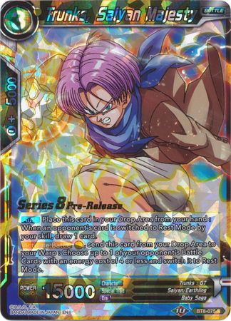 Trunks, Saiyan Majesty [BT8-075_PR] | Shuffle n Cut Hobbies & Games