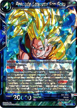 Resolute Strength Son Goku (BT5-030) [Miraculous Revival] | Shuffle n Cut Hobbies & Games