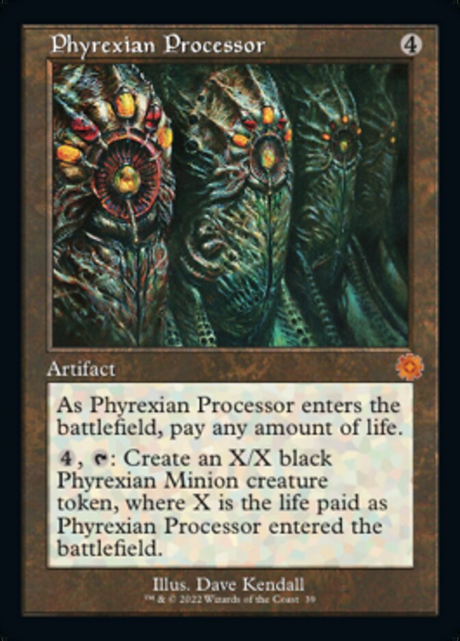 Phyrexian Processor (Retro) [The Brothers' War Retro Artifacts] | Shuffle n Cut Hobbies & Games