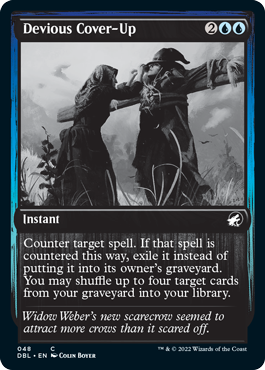 Devious Cover-Up [Innistrad: Double Feature] | Shuffle n Cut Hobbies & Games