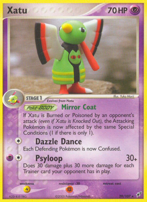 Xatu (29/107) [EX: Deoxys] | Shuffle n Cut Hobbies & Games