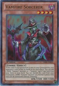 Vampire Sorcerer [SHSP-EN029] Ultra Rare | Shuffle n Cut Hobbies & Games