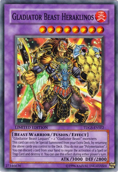 Gladiator Beast Heraklinos [TDGS-ENSE2] Super Rare | Shuffle n Cut Hobbies & Games