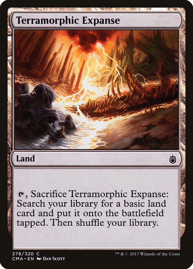 Terramorphic Expanse [Commander Anthology] | Shuffle n Cut Hobbies & Games