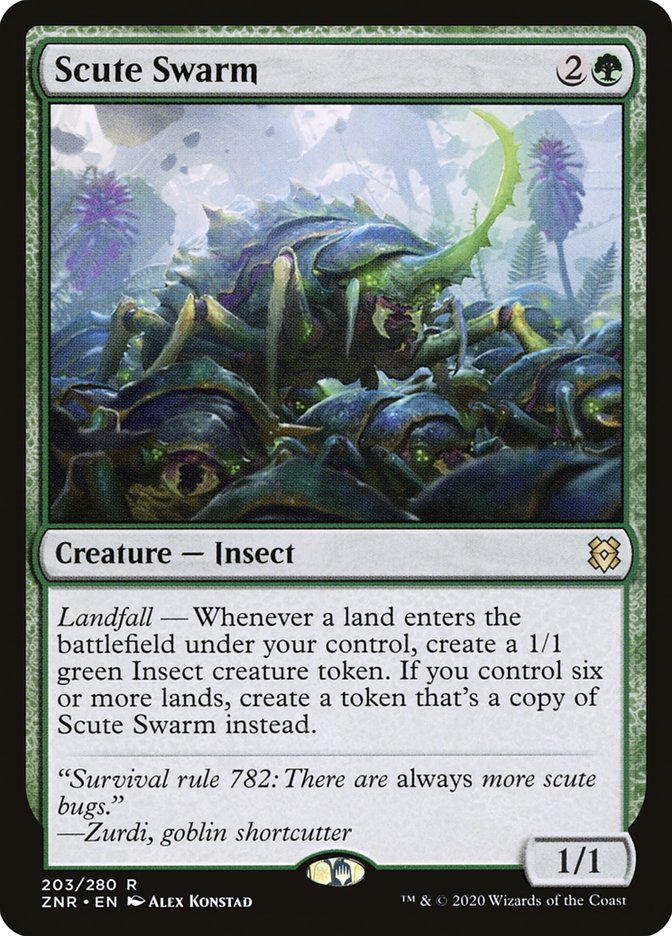 Scute Swarm [Zendikar Rising] | Shuffle n Cut Hobbies & Games