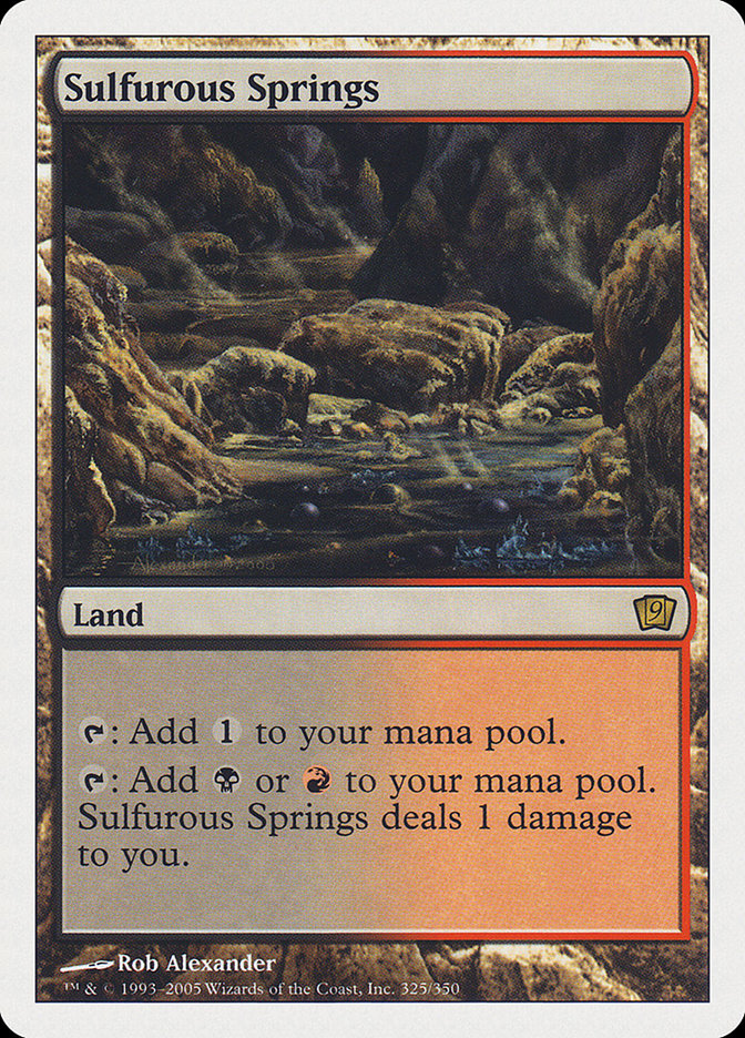 Sulfurous Springs [Ninth Edition] | Shuffle n Cut Hobbies & Games