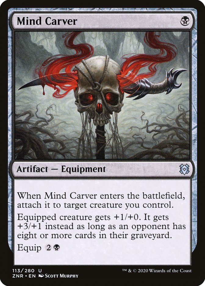 Mind Carver [Zendikar Rising] | Shuffle n Cut Hobbies & Games