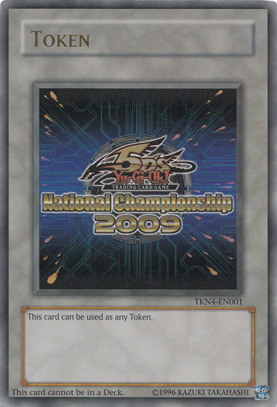 Yu-Gi-Oh 5D's 2009 National Championship Token [TKN4-EN001] Ultra Rare | Shuffle n Cut Hobbies & Games