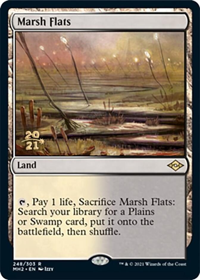 Marsh Flats [Modern Horizons 2 Prerelease Promos] | Shuffle n Cut Hobbies & Games