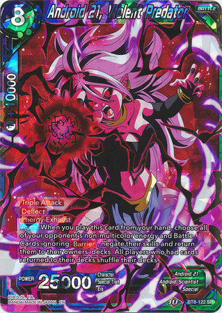 Android 21, Violent Predator [BT8-122] | Shuffle n Cut Hobbies & Games