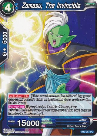 Zamasu, The Invincible [BT2-057] | Shuffle n Cut Hobbies & Games