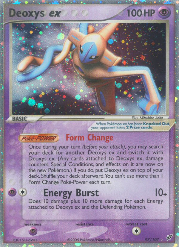 Deoxys ex (97/107) [EX: Deoxys] | Shuffle n Cut Hobbies & Games