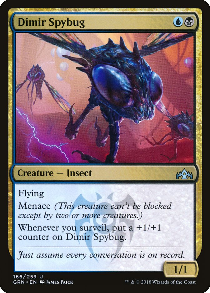 Dimir Spybug [Guilds of Ravnica] | Shuffle n Cut Hobbies & Games