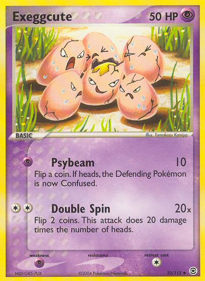 Exeggcute (33/112) [EX: FireRed & LeafGreen] | Shuffle n Cut Hobbies & Games