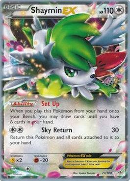 Shaymin EX (77/108) (The Flying Hammer - Rowan Stavenow) [World Championships 2015] | Shuffle n Cut Hobbies & Games