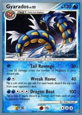 Gyarados LV.52 (19/100) (Happy Luck - Mychael Bryan) [World Championships 2010] | Shuffle n Cut Hobbies & Games