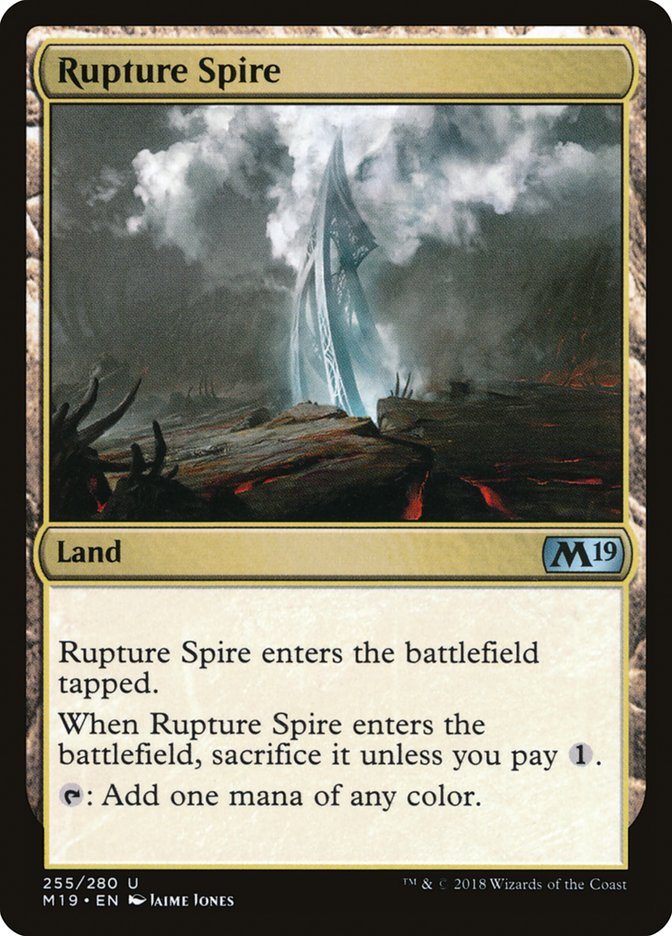 Rupture Spire [Core Set 2019] | Shuffle n Cut Hobbies & Games