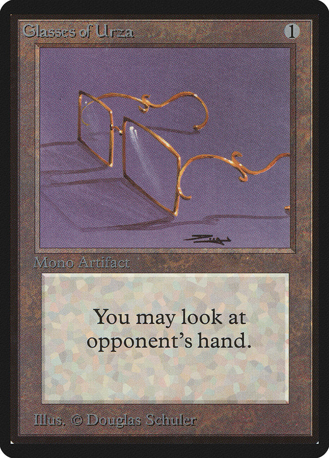 Glasses of Urza [Beta Edition] | Shuffle n Cut Hobbies & Games