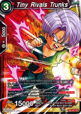 Tiny Rivals Trunks [TB2-007] | Shuffle n Cut Hobbies & Games