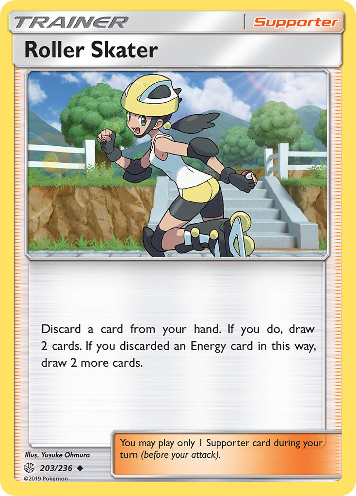 Roller Skater (203/236) [Sun & Moon: Cosmic Eclipse] | Shuffle n Cut Hobbies & Games