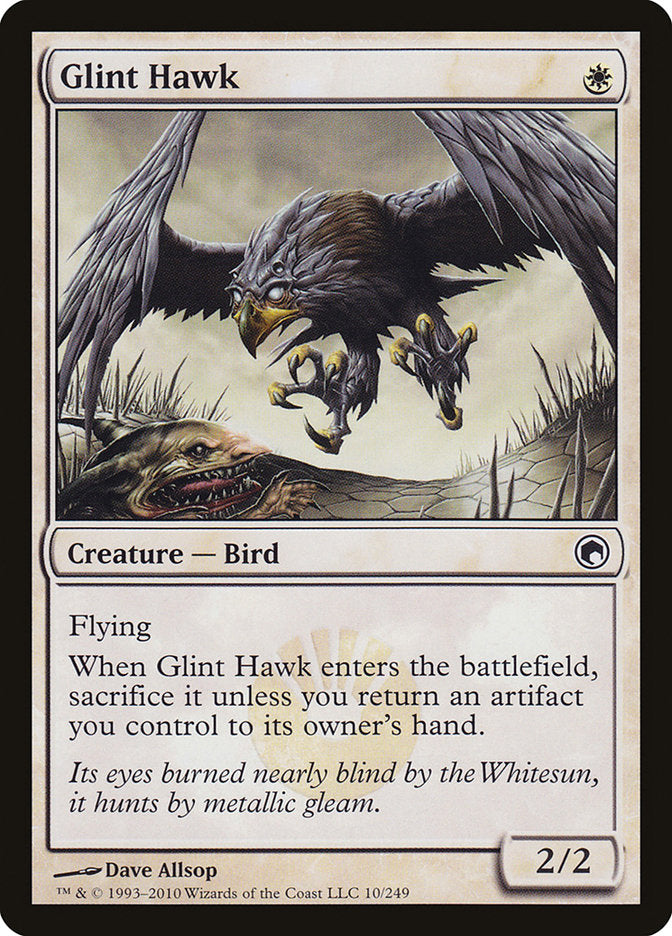 Glint Hawk [Scars of Mirrodin] | Shuffle n Cut Hobbies & Games