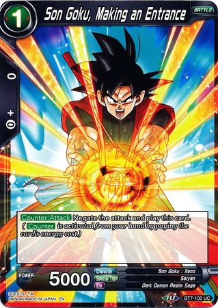 Son Goku, Making an Entrance [BT7-100] | Shuffle n Cut Hobbies & Games