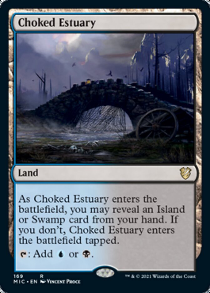 Choked Estuary [Innistrad: Midnight Hunt Commander] | Shuffle n Cut Hobbies & Games