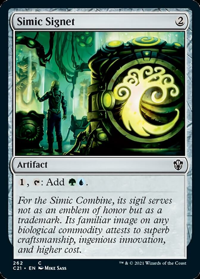 Simic Signet [Commander 2021] | Shuffle n Cut Hobbies & Games